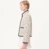 Caban căptușit cu imprimeu Cherryfic Jacquard Caban căptușit cu imprimeu Cherryfic Jacquard