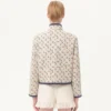 Caban căptușit cu imprimeu Cherryfic Jacquard Caban căptușit cu imprimeu Cherryfic Jacquard