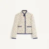 Caban căptușit cu imprimeu Cherryfic Jacquard Caban căptușit cu imprimeu Cherryfic Jacquard