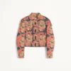 Caban din jacquard floral matlasat Apres L’Hiver Caban din jacquard floral matlasat Apres L’Hiver