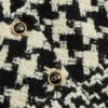 Cape din tweed geometric Cape din tweed geometric