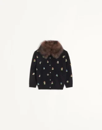 Cardigan brodat