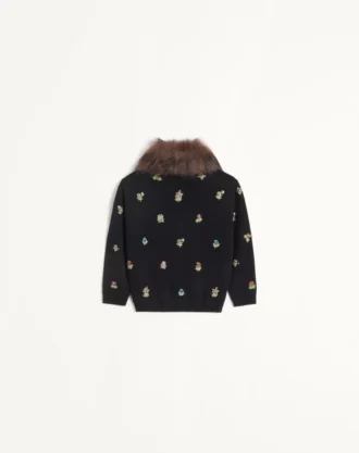 Cardigan brodat