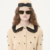 Cardigan din bumbac brodat Cardigan din bumbac brodat