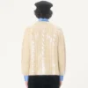 Cardigan din lână brodat Cardigan din lână brodat