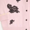 Cardigan din lână cu dantelă Cardigan din lână cu dantelă