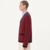 Cardigan din lână cu model Toute La V Cardigan din lână cu model Toute La V
