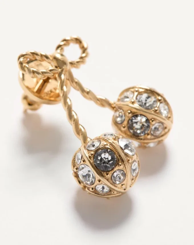 Cercei Cherryfic din metal și cristale Swarovski®