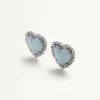 Cercei Coeur Hyperbole din metal, rășină și cristale Swarovski® Cercei Coeur Hyperbole din metal, rășină și cristale Swarovski®