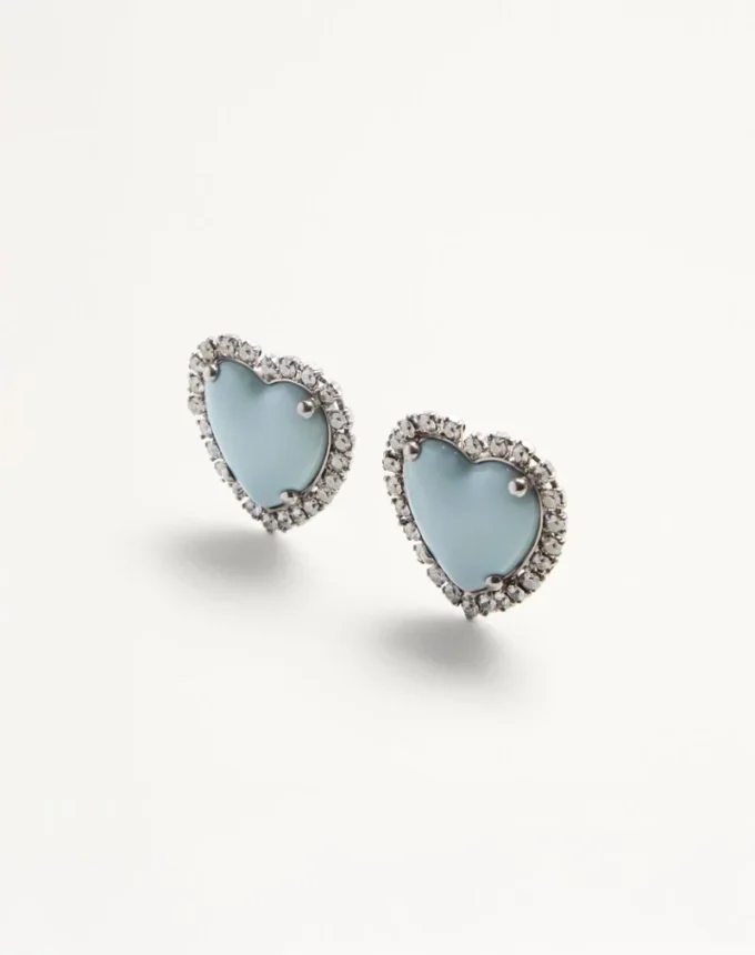 Cercei Coeur Hyperbole din metal, rășină și cristale Swarovski® Cercei Coeur Hyperbole din metal, rășină și cristale Swarovski®