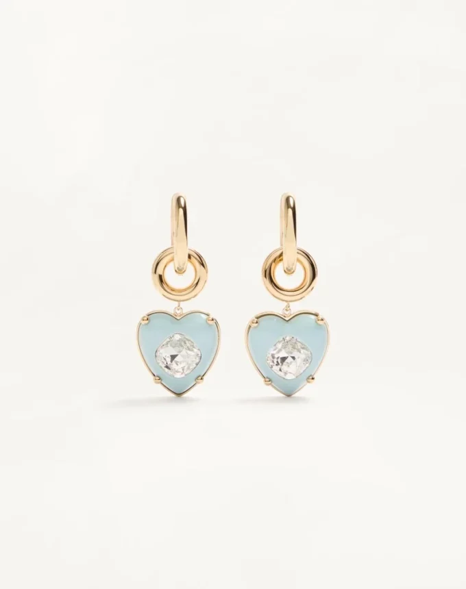 Cercei Coeur Hyperbole din metal, rășină și cristale Swarovski®