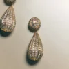 Cercei Poetique Des Gouttes din metal și cristale Swarovski®