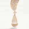 Cercei Poetique Des Gouttes din metal, perle și cristale Swarovski®