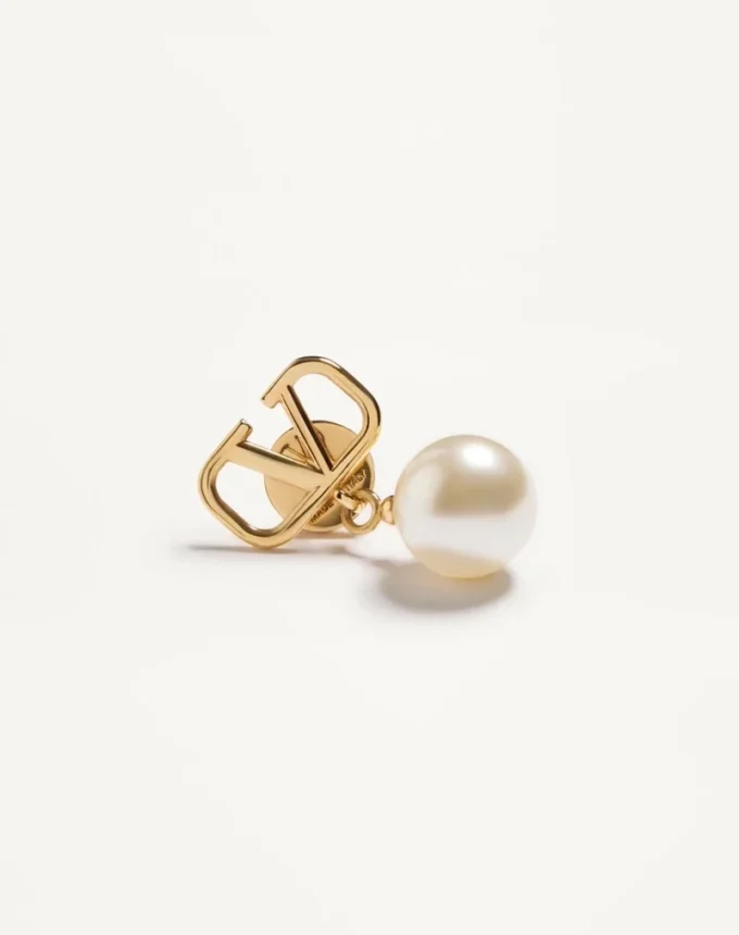 Cercei Vlogo Signature cu perle Swarovski®