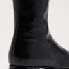 Cizme din piele de capră cu logo Vlogo 20 mm Cizme din piele de capră cu logo Vlogo 20 mm