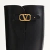 Cizme din piele de vițel cu semnătura Vlogo 70 mm Cizme din piele de vițel cu semnătura Vlogo 70 mm