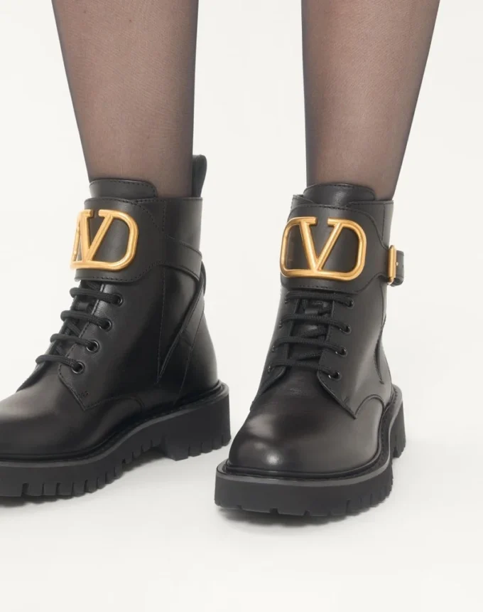 Cizme militare din piele de vițel Vlogo Signature 35 mm / 0,8 in.