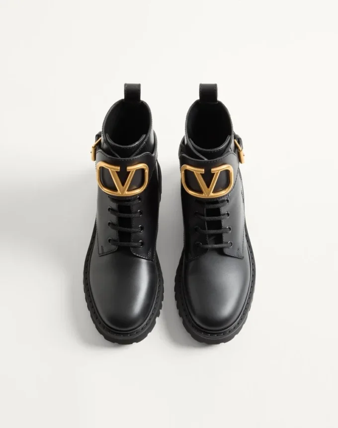 Cizme militare din piele de vițel Vlogo Signature 35 mm / 0,8 in.