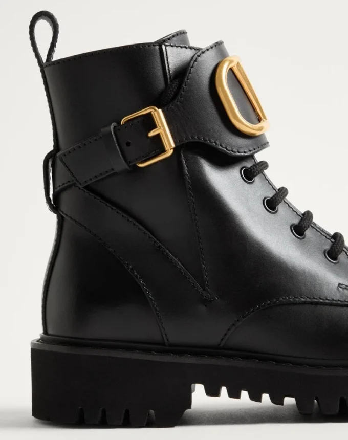 Cizme militare din piele de vițel Vlogo Signature 35 mm / 0,8 in.