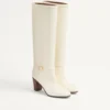 Cizme Pattie din piele de vițel 75 mm Cizme Pattie din piele de vițel 75 mm