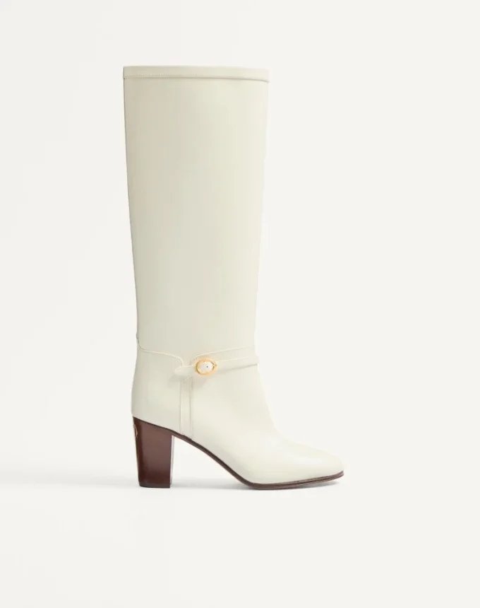 Cizme Pattie din piele de vițel 75 mm Cizme Pattie din piele de vițel 75 mm