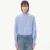 Cămașă clasică din poplin cu dungi Cămașă clasică din poplin cu dungi