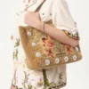Cămașă din bumbac cu broderie florală