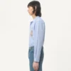 Cămașă din bumbac Oxford cu broderie florală Cămașă din bumbac Oxford cu broderie florală