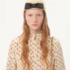 Cămașă din crep de Chine cu imprimeu Cherryfic