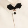 Cămașă din mătase Shantung cu nasturi