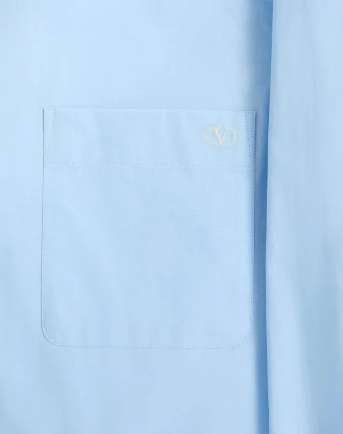 Cămașă din poplin de bumbac Cămașă din poplin de bumbac