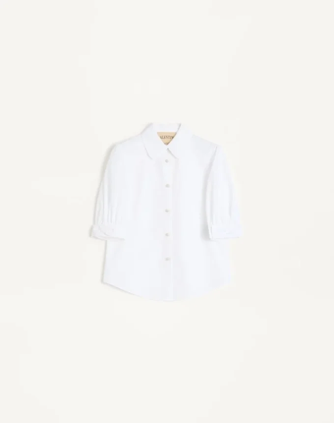 Cămașă din poplin de bumbac Cămașă din poplin de bumbac