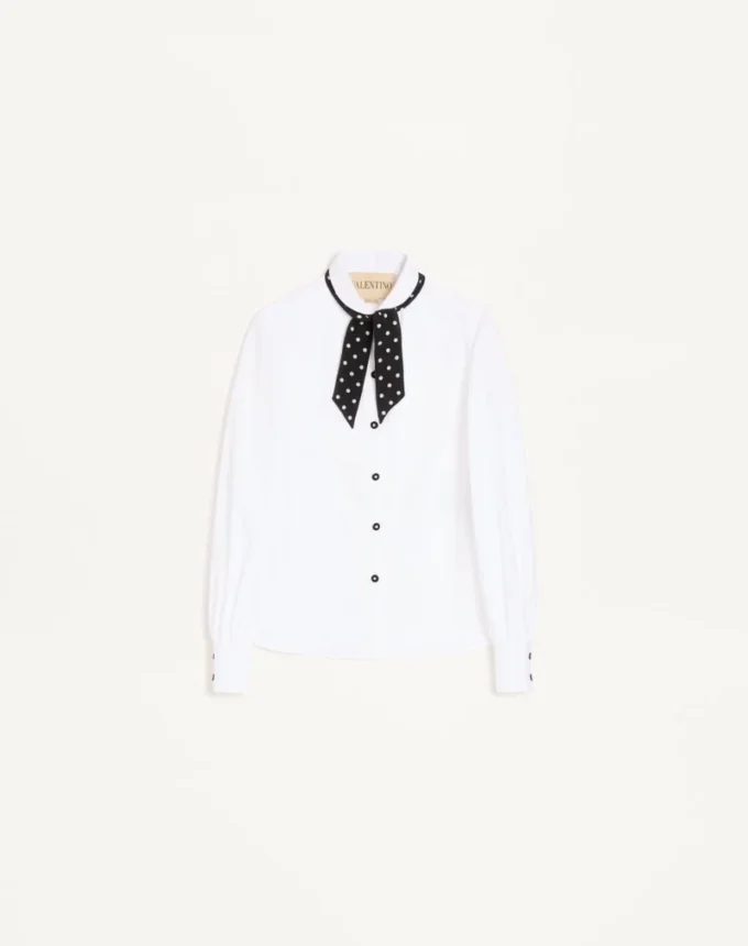 Cămașă din poplin de bumbac Cămașă din poplin de bumbac