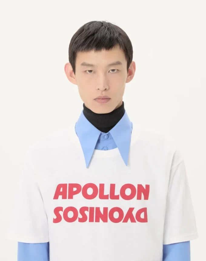 Cămașă din poplin de bumbac Valentino Cămașă din poplin de bumbac Valentino