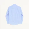 Cămașă din poplin de bumbac Valentino cu broderie VLogo