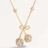 Colier Cherryfic din metal și cristale Swarovski® Colier Cherryfic din metal și cristale Swarovski®