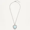 Colier Coeur Hyperbole din metal, rășină și cristale Swarovski® Colier Coeur Hyperbole din metal, rășină și cristale Swarovski®
