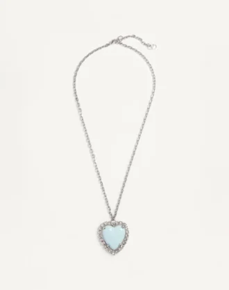 Colier Coeur Hyperbole din metal, rășină și cristale Swarovski®