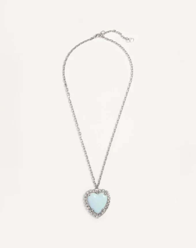 Colier Coeur Hyperbole din metal, rășină și cristale Swarovski® Colier Coeur Hyperbole din metal, rășină și cristale Swarovski®