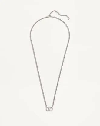 Colier metalic Valentino Garavani Vlogo Signature