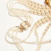 Colier Trop Chou din metal, email, perle și cristale Colier Trop Chou din metal, email, perle și cristale
