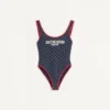Costum de baie din lycra cu imprimeu Cherryfic Costum de baie din lycra cu imprimeu Cherryfic