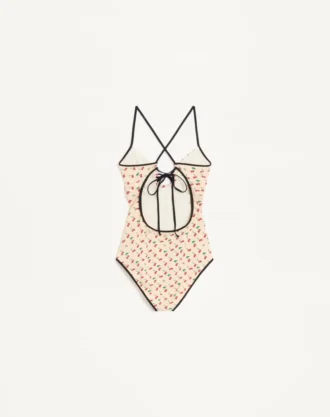 Costum de baie dintr-o bucată din lycra Cherryfic