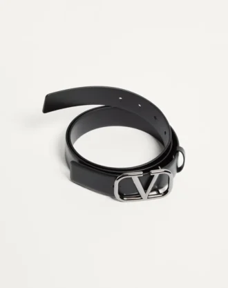 Curea din piele de vițel VLogo Signature 30 mm