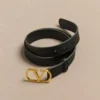 Curea din piele de vițel VLogo Signature 30 mm Curea din piele de vițel VLogo Signature 30 mm