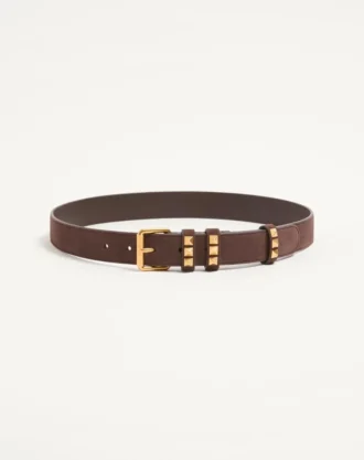 Curea Flaneuse din piele de căprioară 30 mm