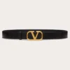 Curea Vlogo Signature din piele de vacă ombré