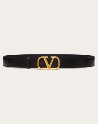 Curea Vlogo Signature din piele de vacă ombré