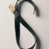 Curea Vlogo Signature din piele de vițel lucioasă 30 mm Curea Vlogo Signature din piele de vițel lucioasă 30 mm