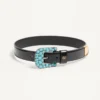 Curea Vlogo Signature din piele de vițel periată 30 mm Curea Vlogo Signature din piele de vițel periată 30 mm